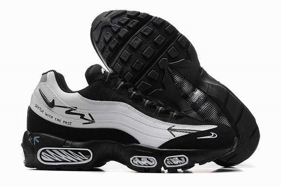 Nike Air Max 95 Sketch With The Past Black White Men's Shoes-137